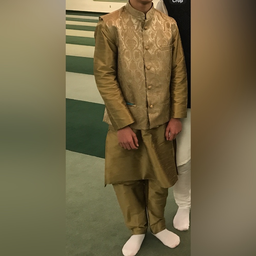 Mens Kurta Pyjama Waistcoat
